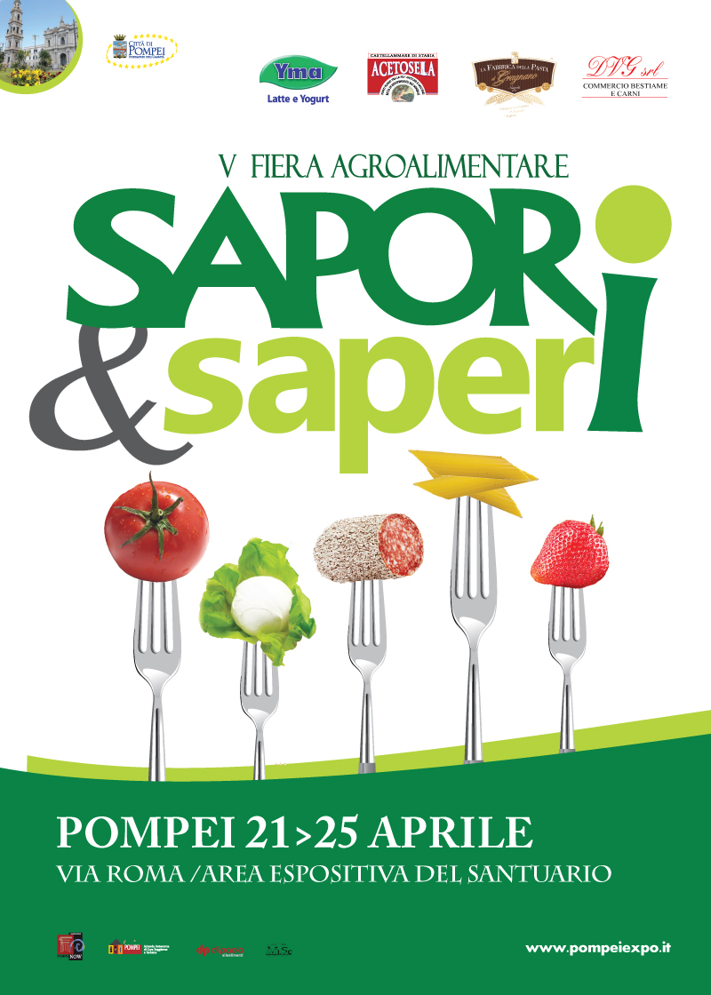 Copertina festa sapori e sapori a Pompei