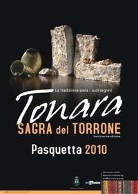 Manifesto del torrone di Tonara