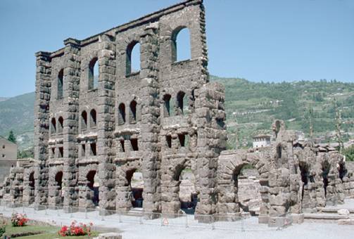 Teatro romano, Aosta