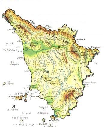 Mappa Toscana Mappa Toscana